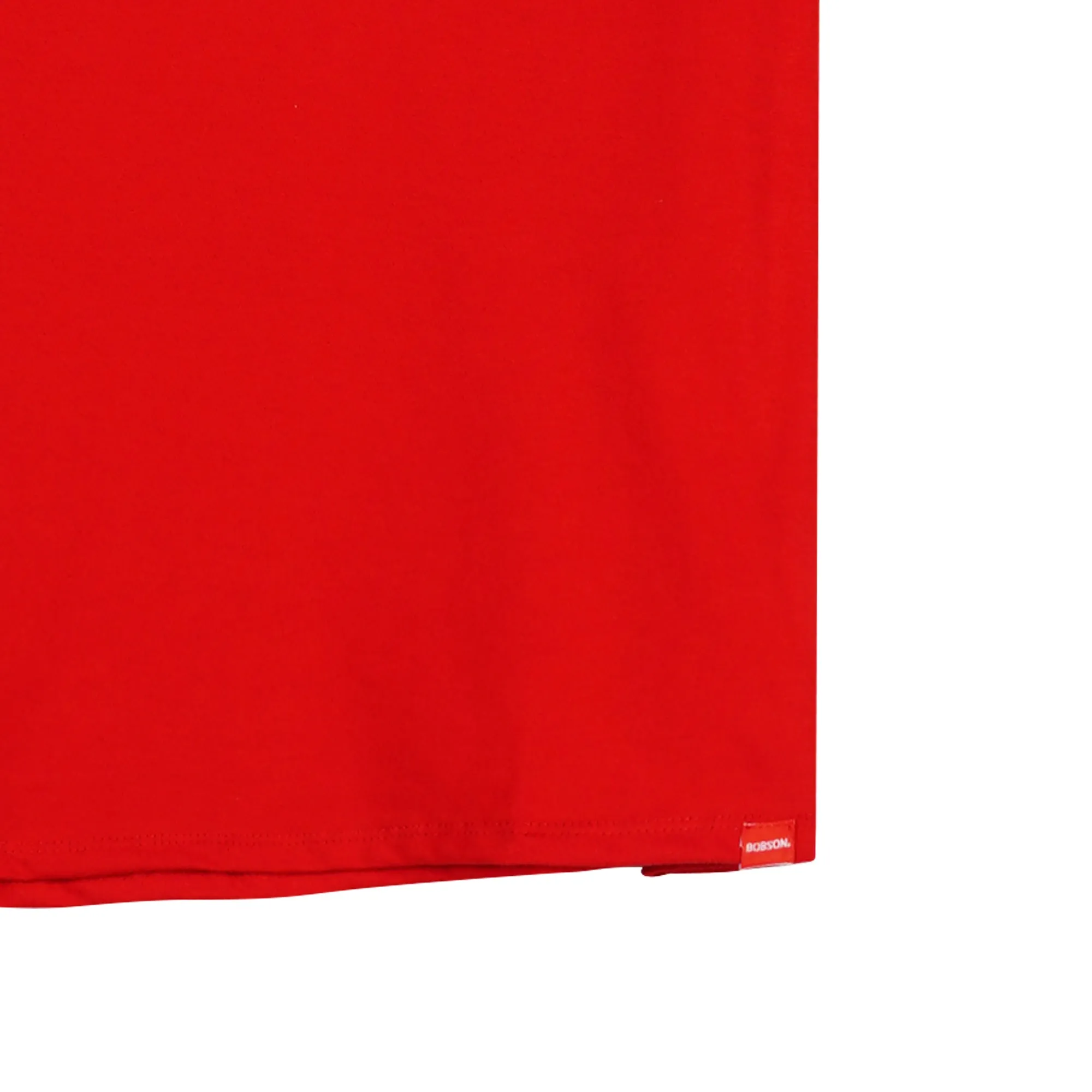 Bobson Japanese Ladies Basic Tees for Women Trendy fashion High Quality Apparel Comfortable Casual Top for Women Boxy Fit 148163-U (Barbados Cherry)
