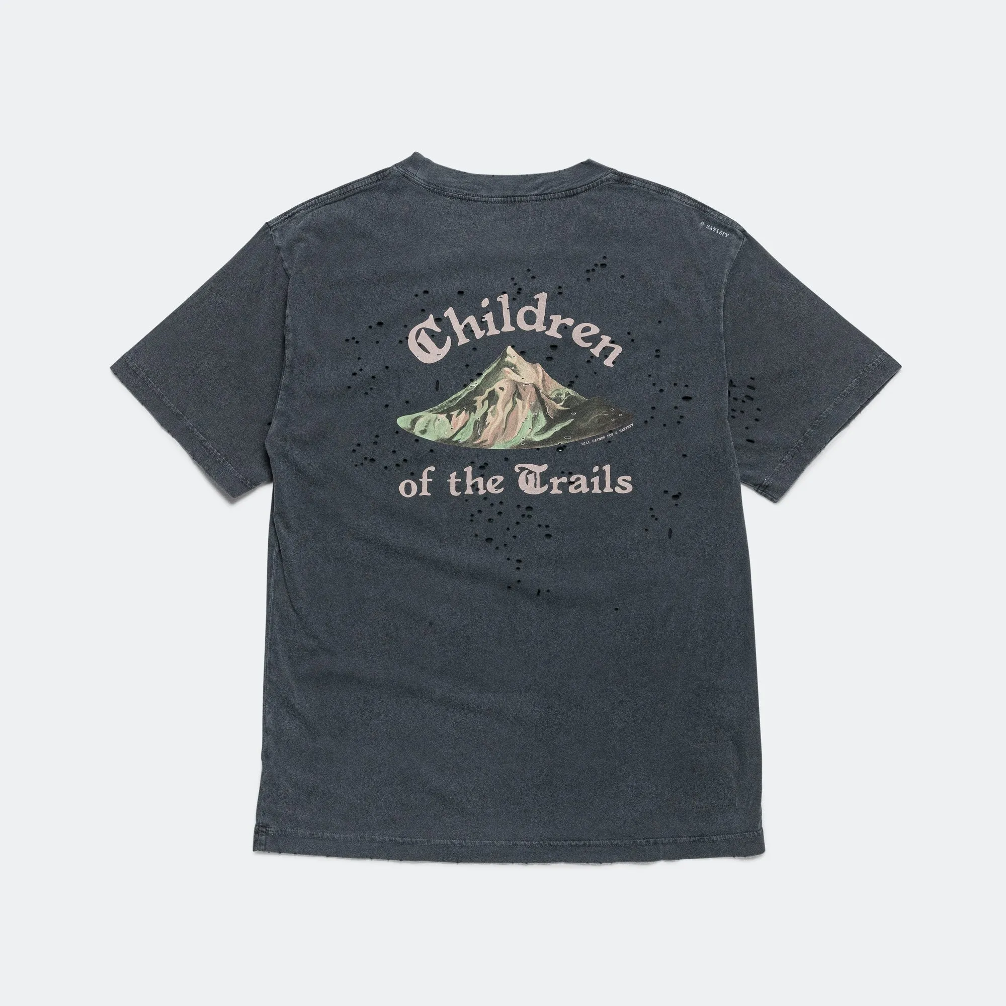 Mens MothTech™ T-Shirt - Aged Black